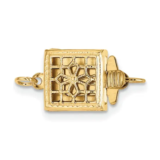 Gold Filled Filigree Pearl Clasp 8.3mm {3}