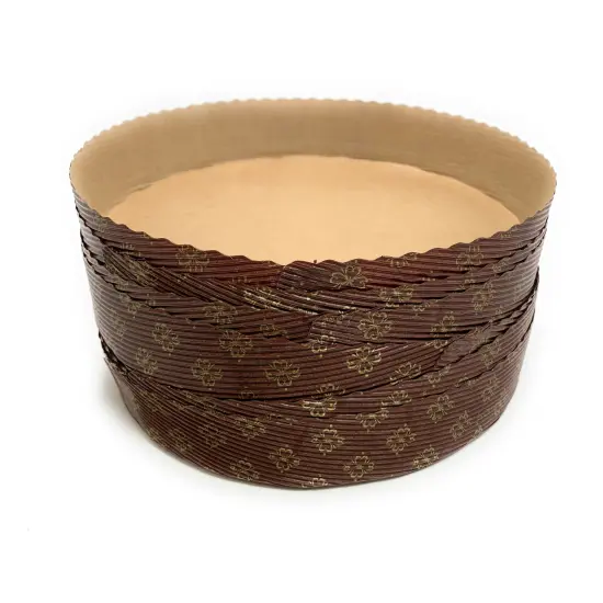 8" Round Paper Cake Pan, 25-pack {2}