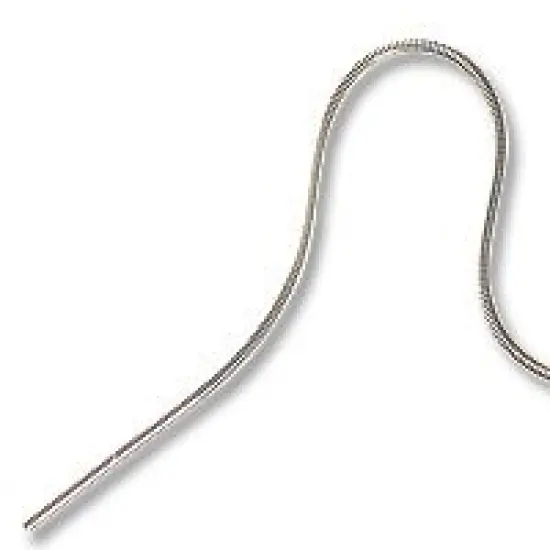 French Wire Fine .6mm Silver Plated {2}