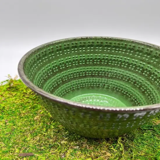 Planter 6" - Beaded Green {6}