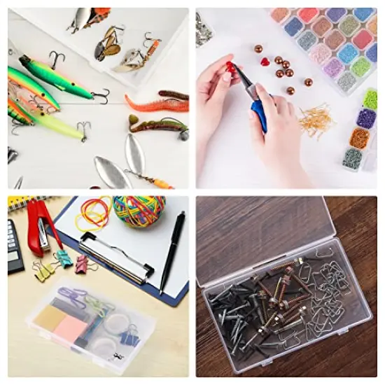 28 Grids, 2 Pack, Bead Storage Containers with 160pcs Label Stickers, Diamond Art, Bead Box, Diamond Painting Organizer {5}