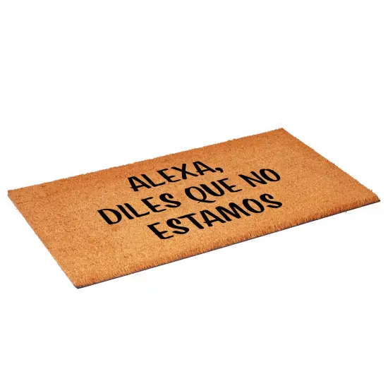 Alexa, diles que no estamos Doormat {4}