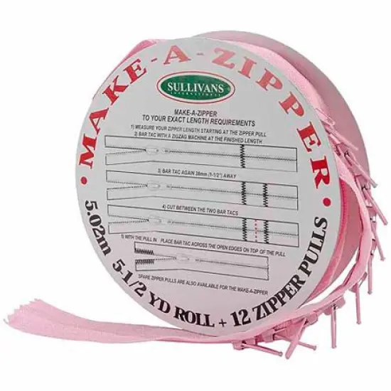 Make-A-Zipper Pink {1}