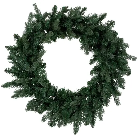 Northlight Coniferous Pine Artificial Christmas Wreath, 24-Inch, Unlit Green {1}
