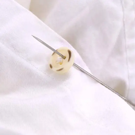 25 Pcs Hand Sewing Big Eye Needles Sharp Needle，with Solid Wood Needle Case for {3}