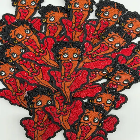 Betty B rhinestone patch {1}