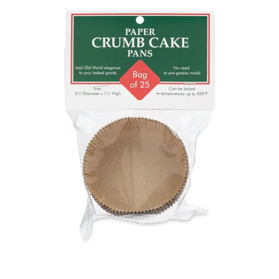 25-Pack Crumbcake Baking Papers {1}