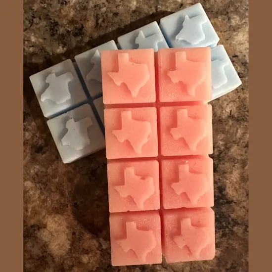 Texas Wax Melt Snap Bar Silicone Mold {5}