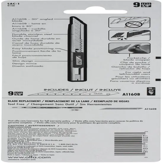 OLFA Stainless Steel Precision Snap-Off Knife {3}