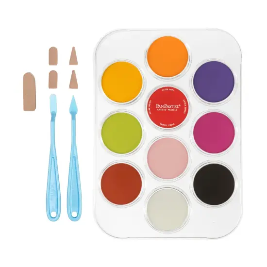 PanPastel Ultra Soft Artist Pastel Set 9ml 10/Pkg-Flower Coloring #1 - Susan's Garden {2}