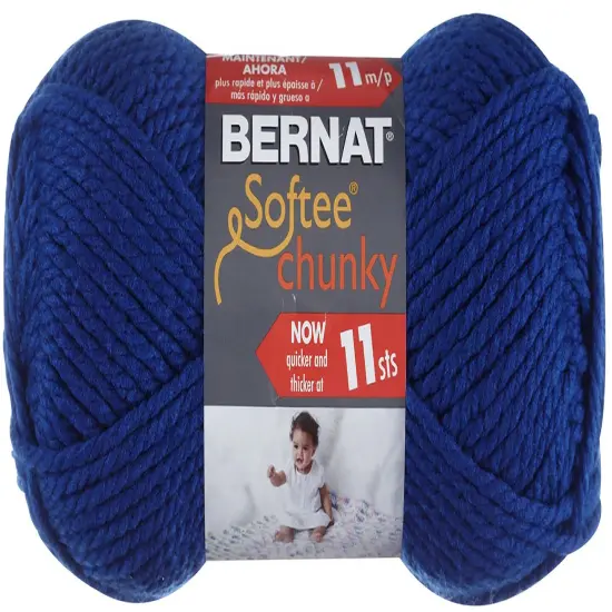 Multipack of 12 - Bernat Softee Chunky Yarn-Royal Blue {2}