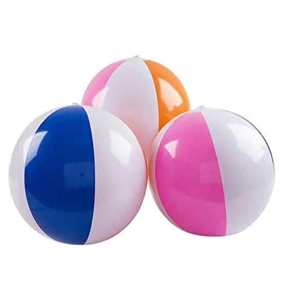 Rhode Island Novelty 16 Inch Beach Balls, Pack of Twelve {1}