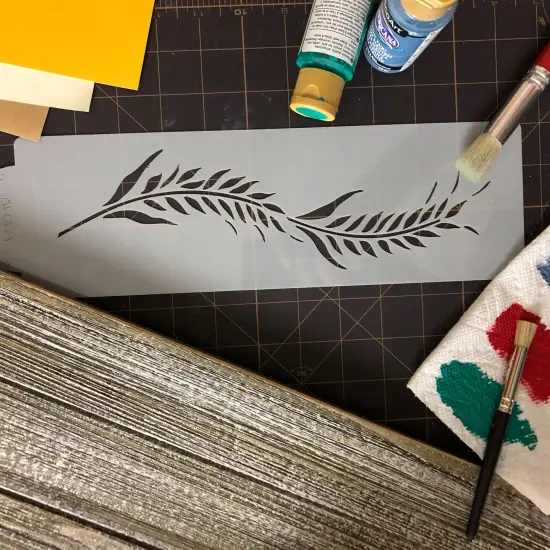 Wheat Cake Stencil | C217 by Designer Stencils | Cake Decorating Tools | {5}