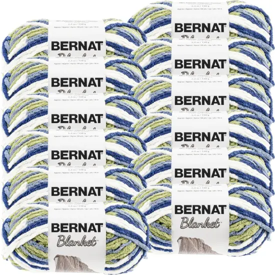 Multipack of 12 - Bernat Blanket Yarn-Oceanside {1}