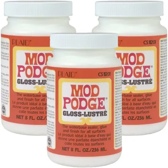 Multipack of 3 - Mod Podge Gloss Finish-8oz {1}