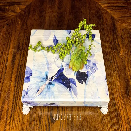 Butterfly Dance Pattern Decoupage Paper - Large {4}