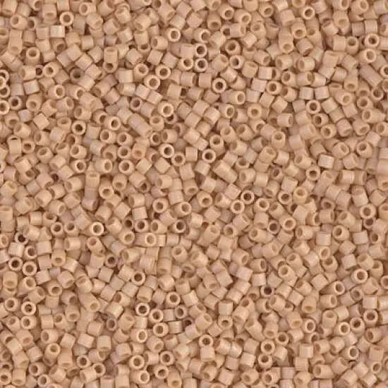Miyuki Delica Bead 15/0, DBS0389, Matte Opaque Light Terracotta Luster {1}