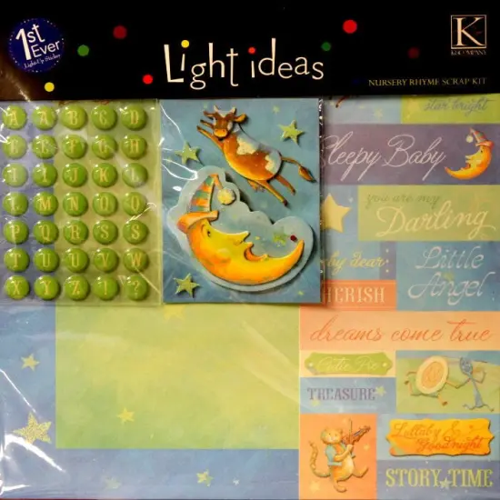 K & Company Nursery Rhyme Light Ideas 12 x 12 Scrapbook Pages Kit {1}