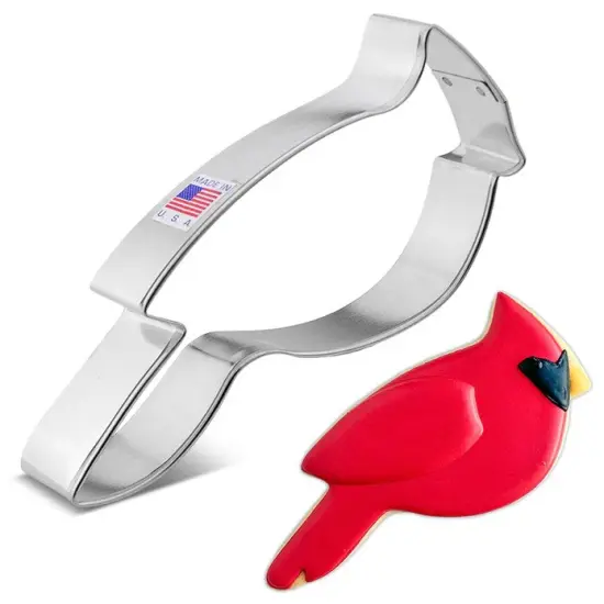 Ann Clark Cardinal Bird Cookie Cutter 5.5" {1}