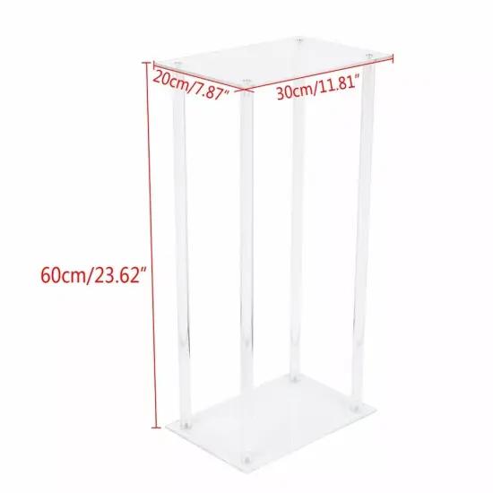 10Pcs Tall Acrylic Flower Stand Wedding Centerpiece Vase {5}