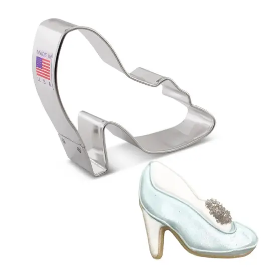 Ann Clark Glass Slipper Princess Queen Wedding Cookie Cutter {1}