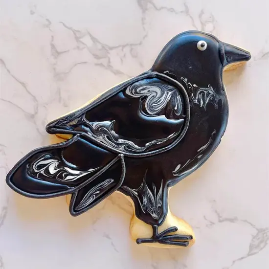 Ann Clark Crow Cookie Cutter, 4.15" {3}