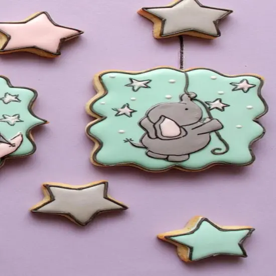 Ann Clark Fanciful Plaque Cookie Cutter, 3" {2}