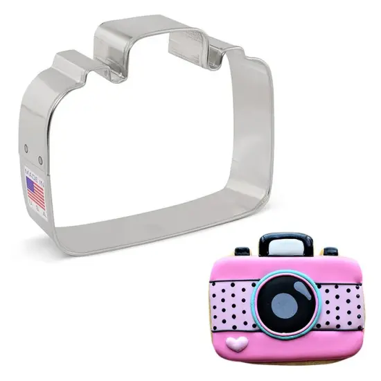 Ann Clark Camera Cookie Cutter, 3 3/4" {1}