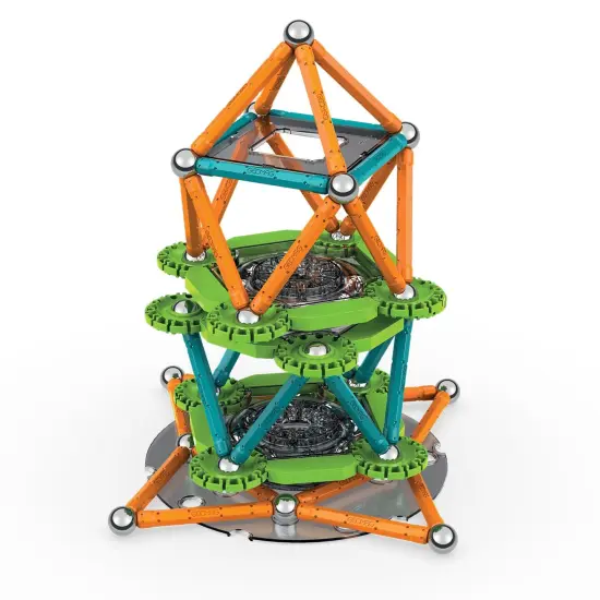 Mechanics Magnetic Gears Recycled, 160 Pieces {4}