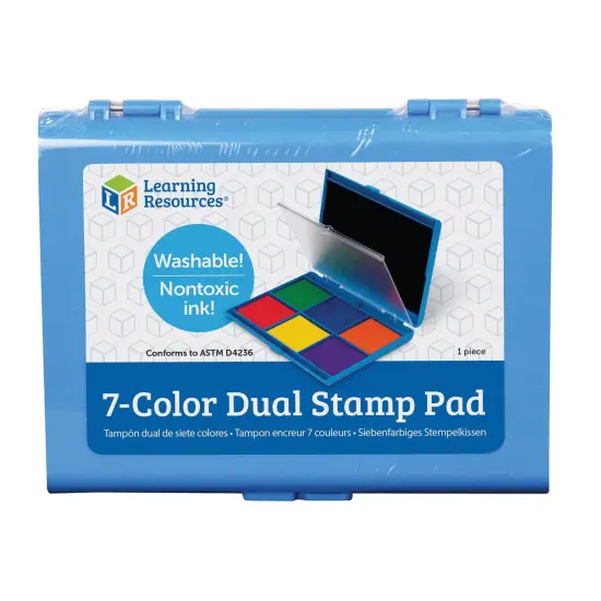 Stamp Pad, 7 Colors Per Pad, Set of 2 {3}