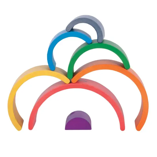 Wooden Rainbow Architect Arches - Set of 7 {2}
