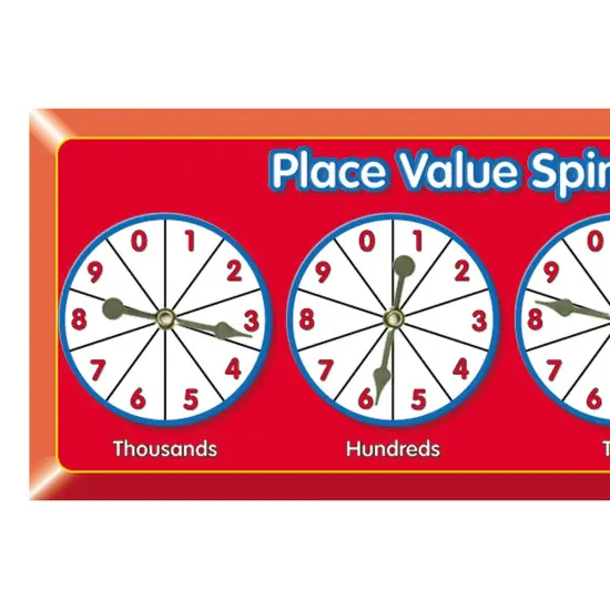 Place Value Spinners, Pack of 6 {3}