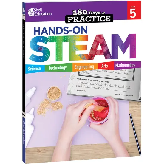 180 Days: Hands-On STEAM, Grade 5 {1}