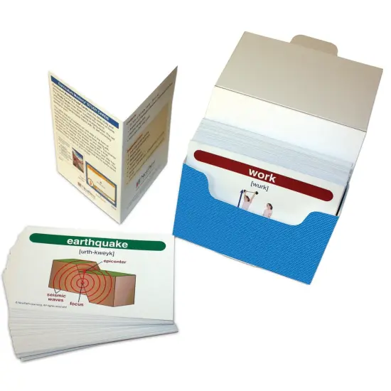 Science Vocabulary Builder Flash Card Set, Grades 3-5 {1}