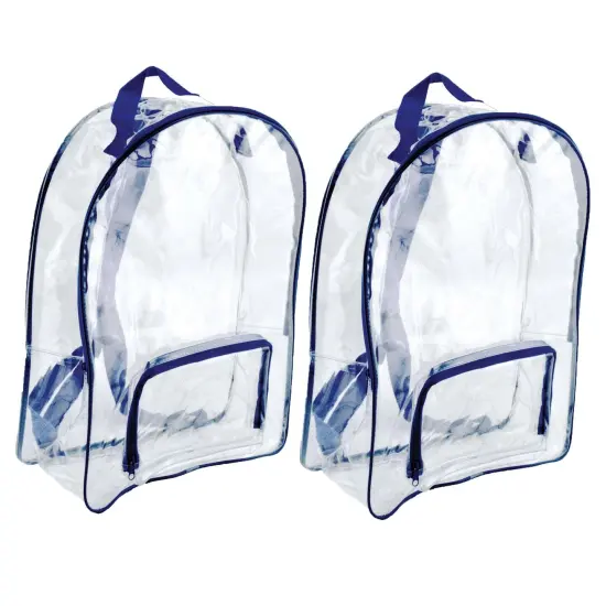 Clear Backpack, Pack of 2 {1}