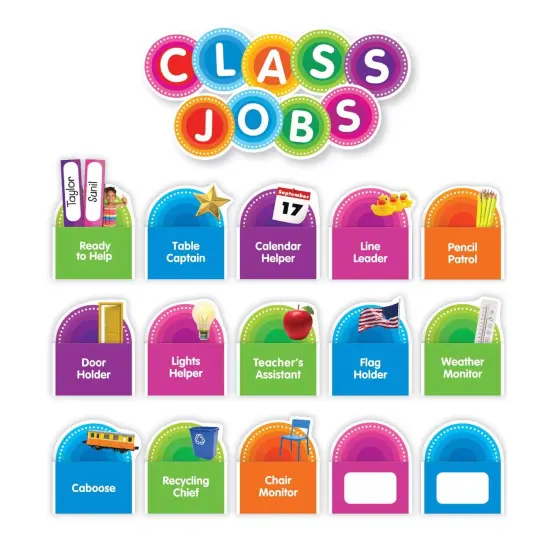 Color Your Classroom: Class Jobs Bulletin Board {1}