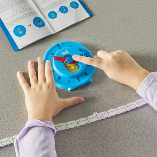 NumberLine Clock: Deluxe Set of 6 {6}