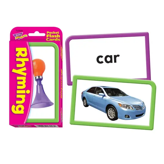 Rhyming Pocket Flash Cards, 6 Packs {2}