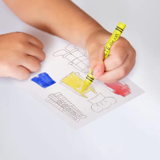 Papercraft Pete the Cat Coloring Activity Set {4}