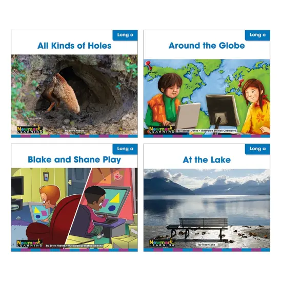 Phonics Boxed Readers Set 4: Long Vowels {3}