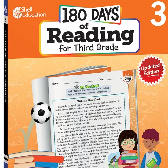 180 Days of Reading 2nd Edition, Grade 3 {2}