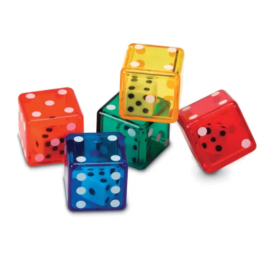 Dice in Dice Bucket, Pack of 72 {3}