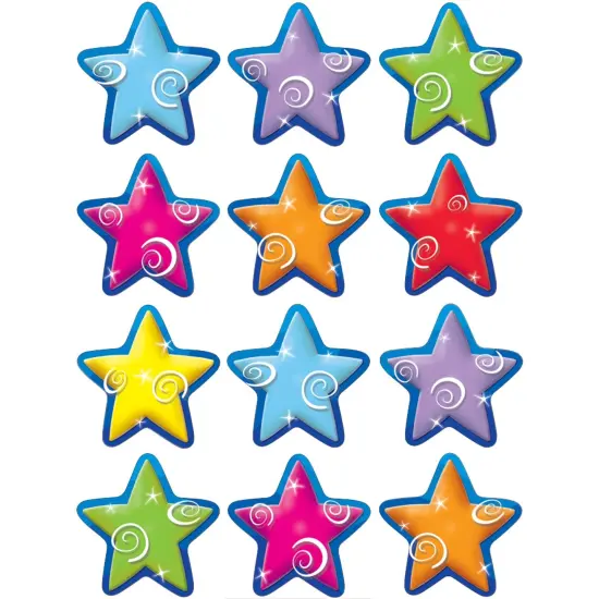 Stars Mini Accents, 36 Per Pack, 6 Packs {2}