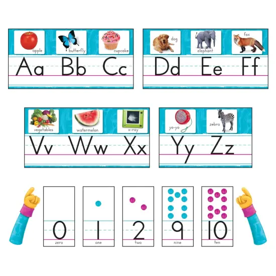 Color Harmony Photo Alphabet Bulletin Board Set, 2 Sets {2}