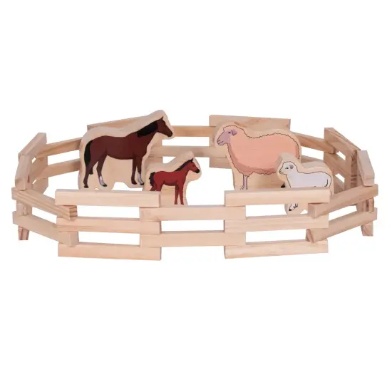 Wooden Fences - Set of 4 {4}