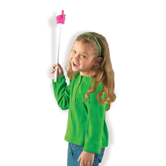 Rainbow Hand Pointers, 15", Pack of 10 {5}