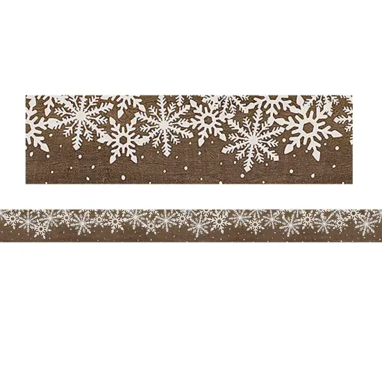 Home Sweet Classroom Winter Straight Border Trim, 35 Feet Per Pack, 6 Packs {2}