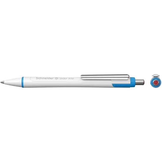 Slider Xite XB Refillable + Retractable Ballpoint Pen, 1.4 mm, Red Ink, Box of 10 Pens {2}