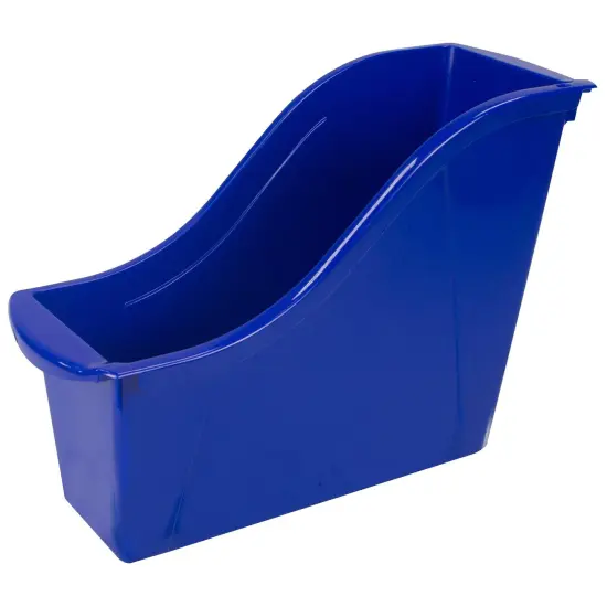 Small Book Bin, Blue, Pack of 6 {2}
