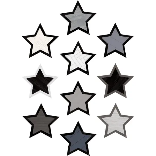 Modern Farmhouse Stars Accents, 30 Per Pack, 3 Packs {2}